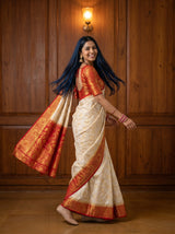 MIMOSA Saree Saree — pose 9 styling detail