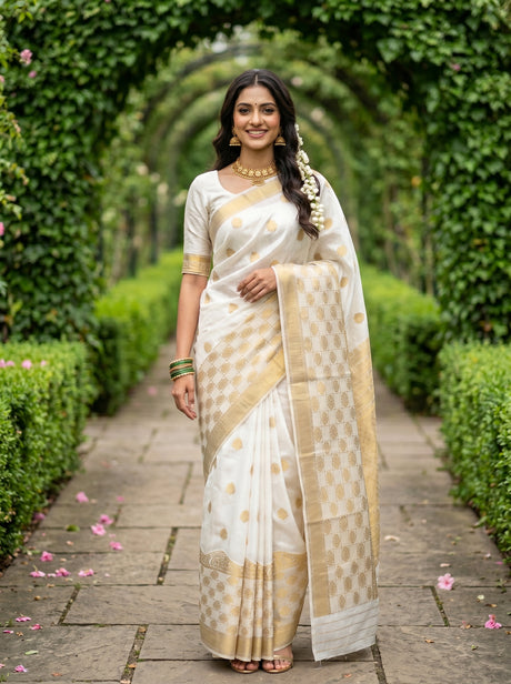 MIMOSA Saree Saree — front view on mannequin
