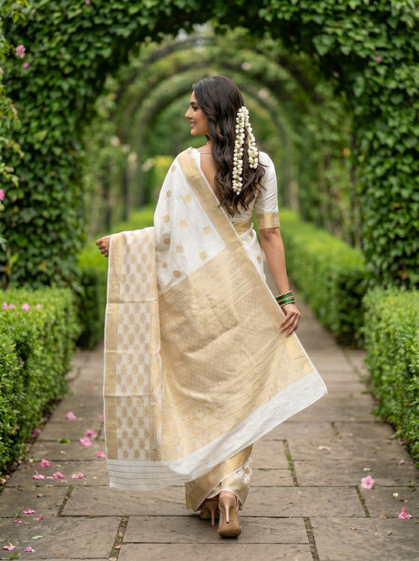 MIMOSA Saree Saree — pose 2 styling detail