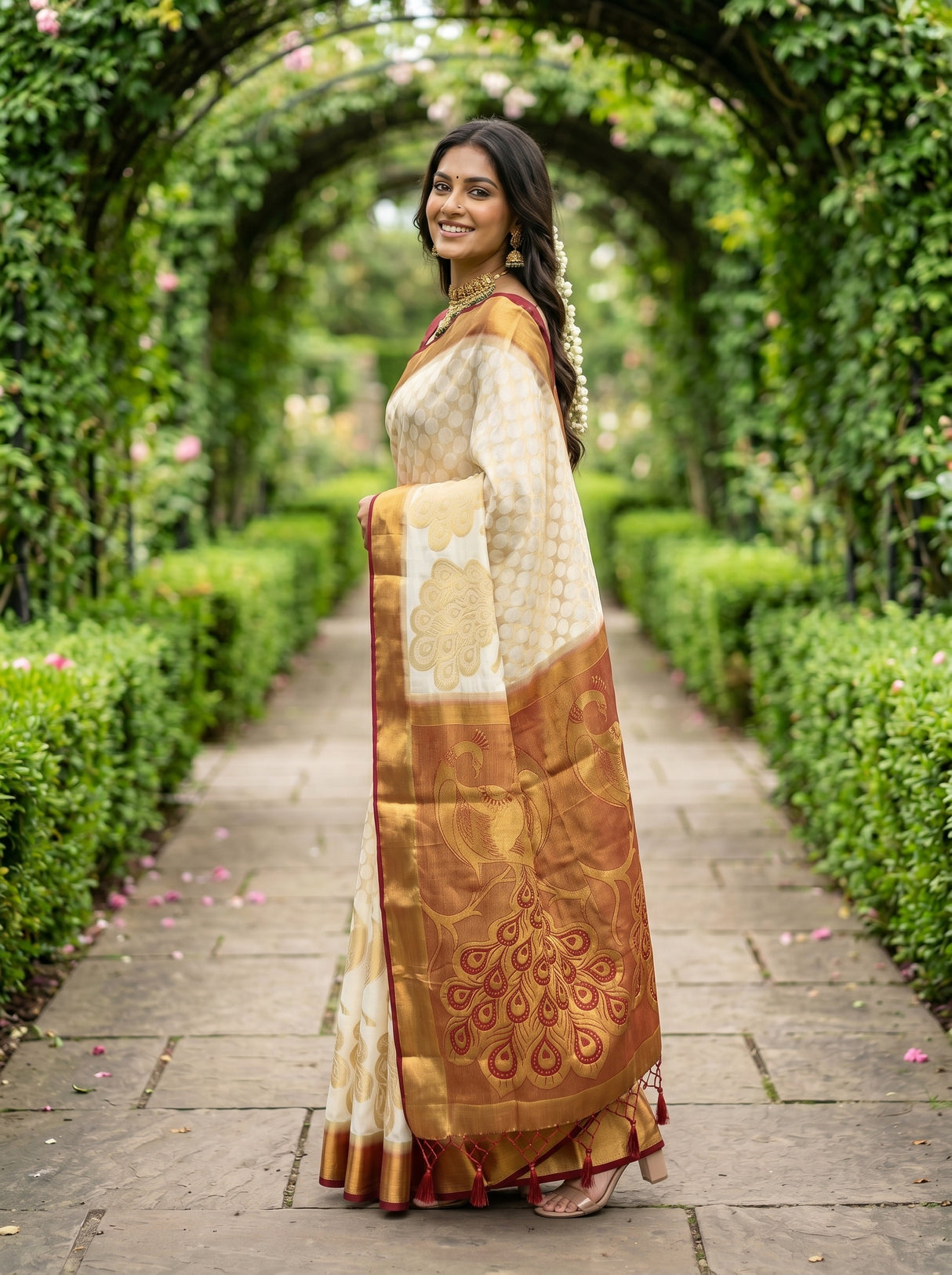 MIMOSA Saree Saree — pose 7 styling detail