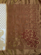 MIMOSA Saree Saree — pallu and zari work detail