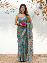 MIMOSA Saree Saree — front view on mannequin