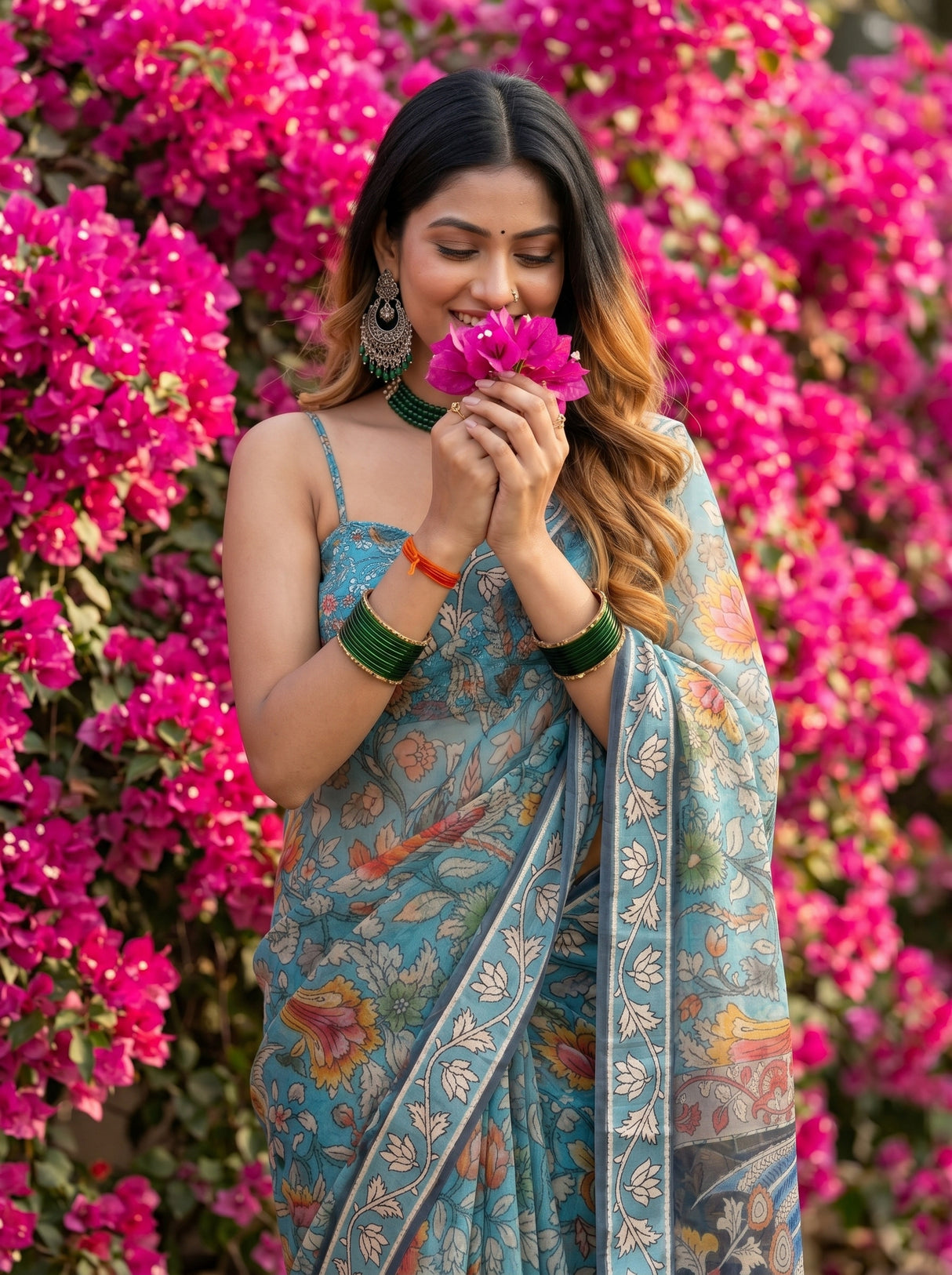 MIMOSA Saree Saree — pose 10 styling detail