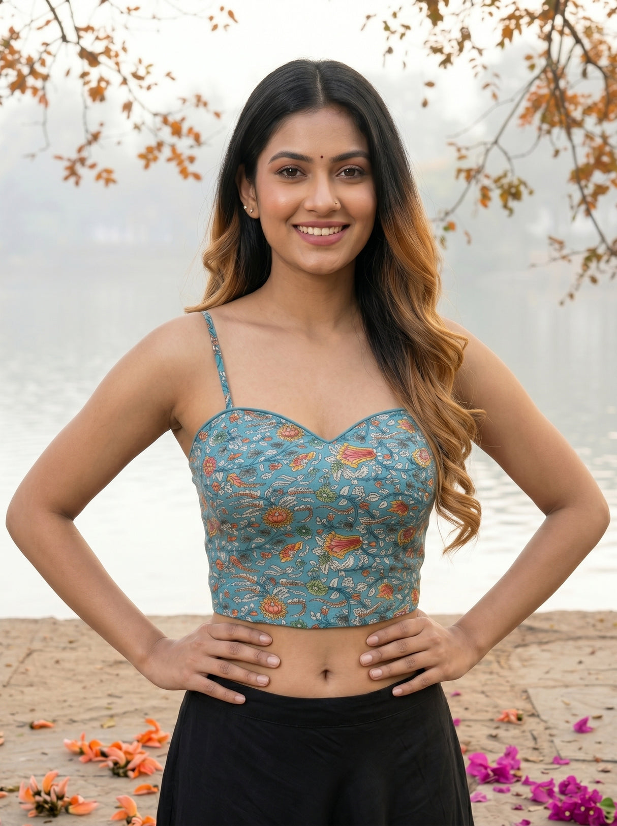 MIMOSA Saree Saree — blouse close-up