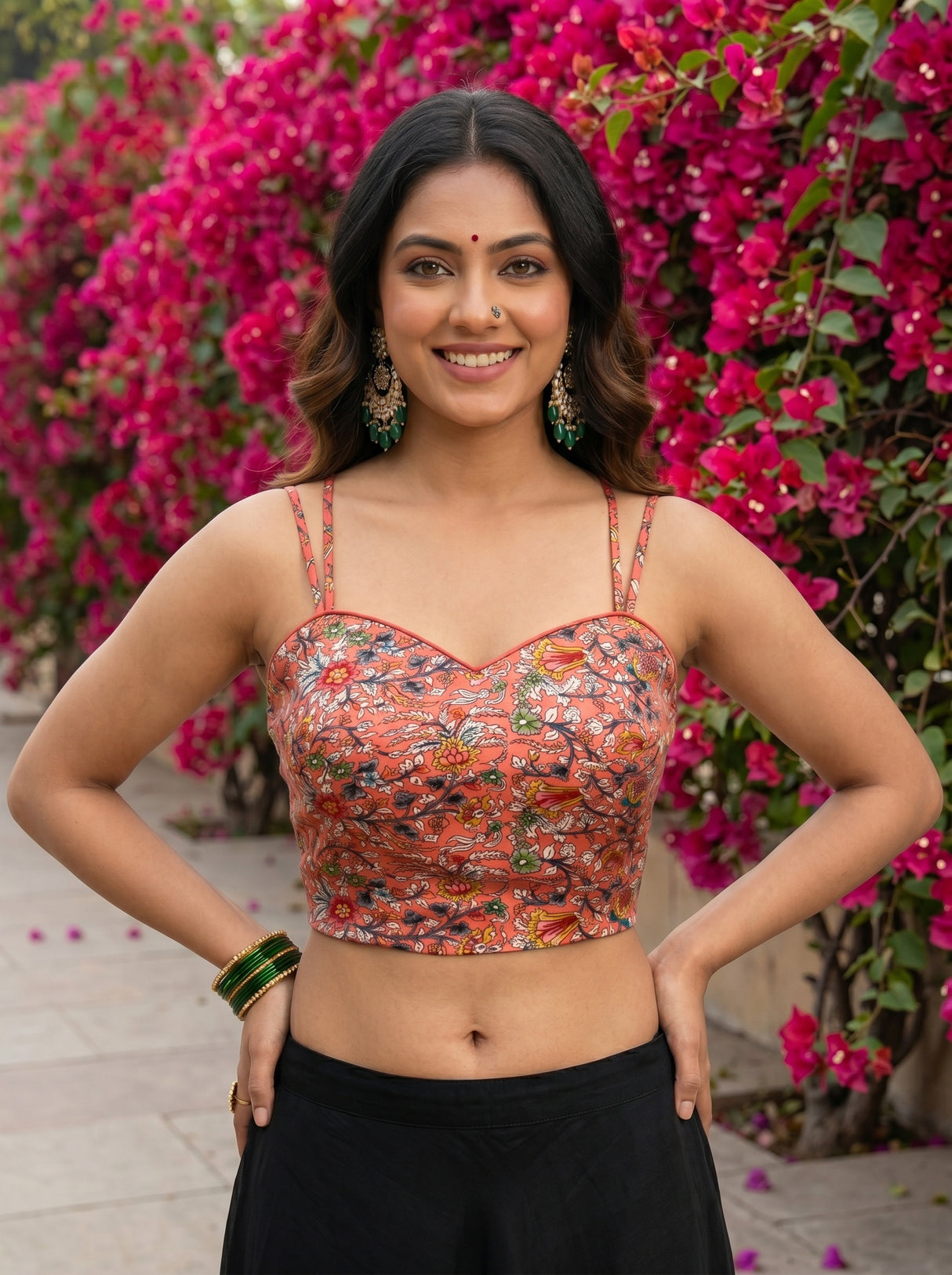 MIMOSA Saree Saree — blouse close-up