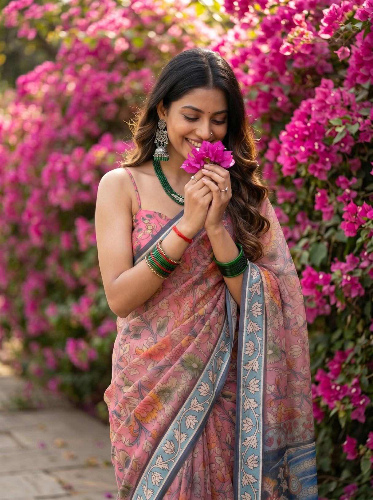 MIMOSA Saree Saree — pose 10 styling detail