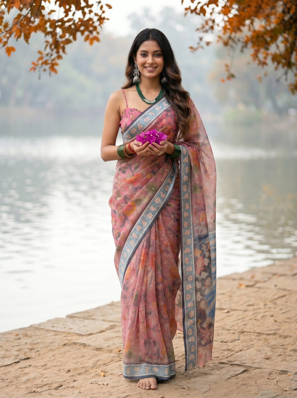 MIMOSA Saree Saree — pose 6 styling detail