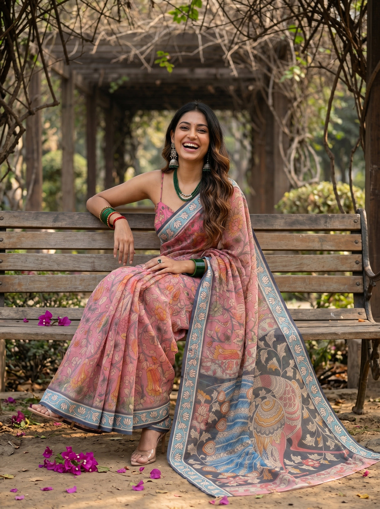 MIMOSA Saree Saree — pose 8 styling detail