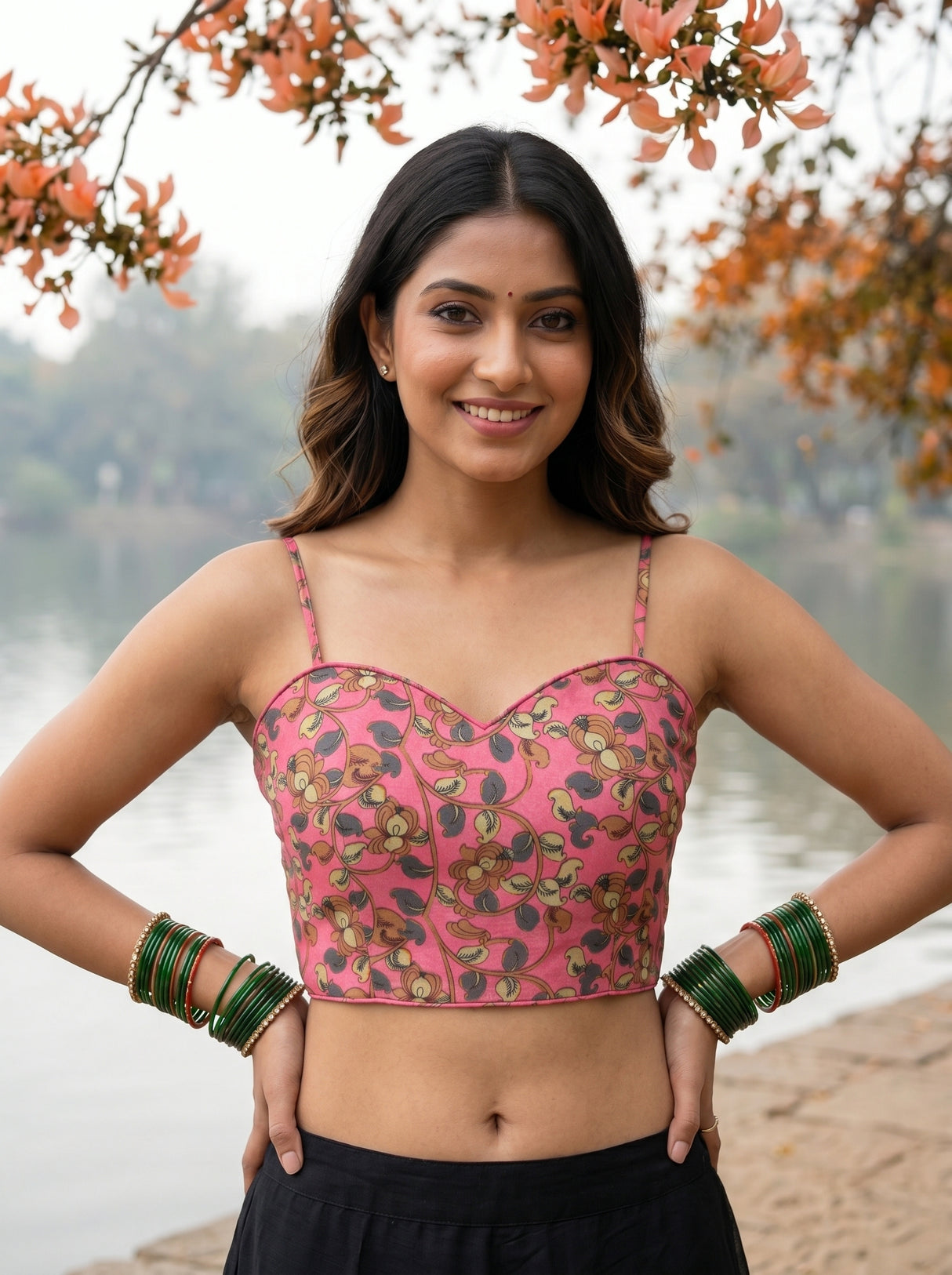 MIMOSA Saree Saree — blouse close-up