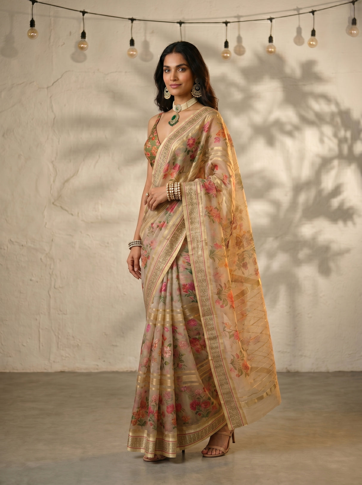 MIMOSA Saree Saree — pose 5 styling detail