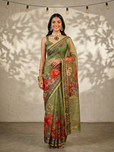 MIMOSA Saree Saree — front view on mannequin