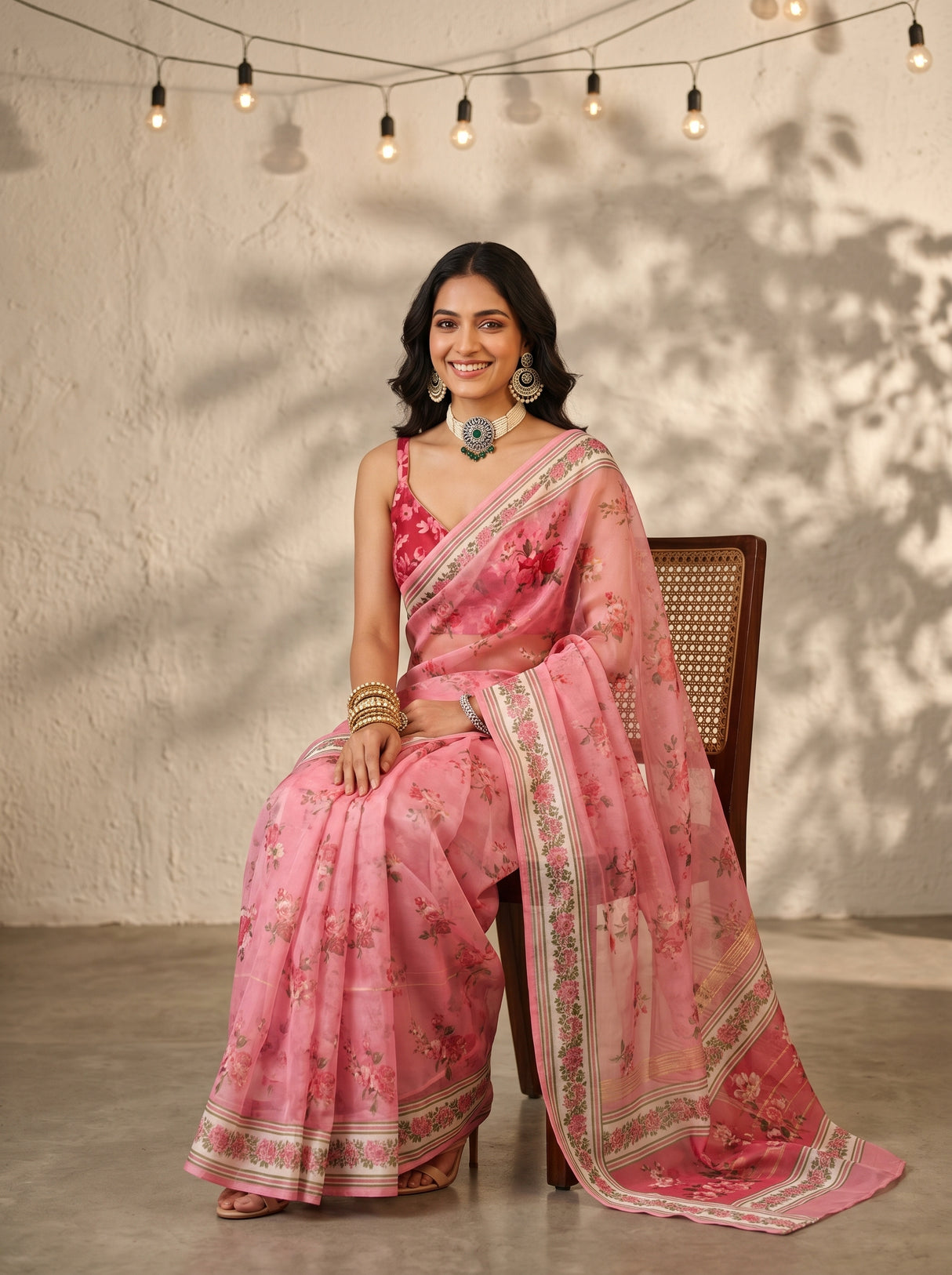 MIMOSA Saree Saree — pose 8 styling detail