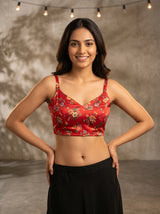 MIMOSA Saree Saree — blouse close-up