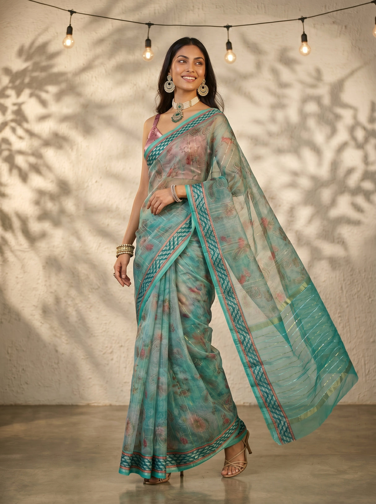 MIMOSA Saree Saree — pose 9 styling detail
