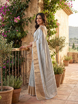 MIMOSA Saree Saree — pose 2 styling detail