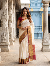 MIMOSA Saree Saree — front view on mannequin