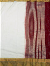 MIMOSA Saree Saree — pallu and zari work detail