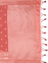 Mimosa Women's Woven Design Banarasi Art Silk Saree With Blouse Piece : SA0000872PC