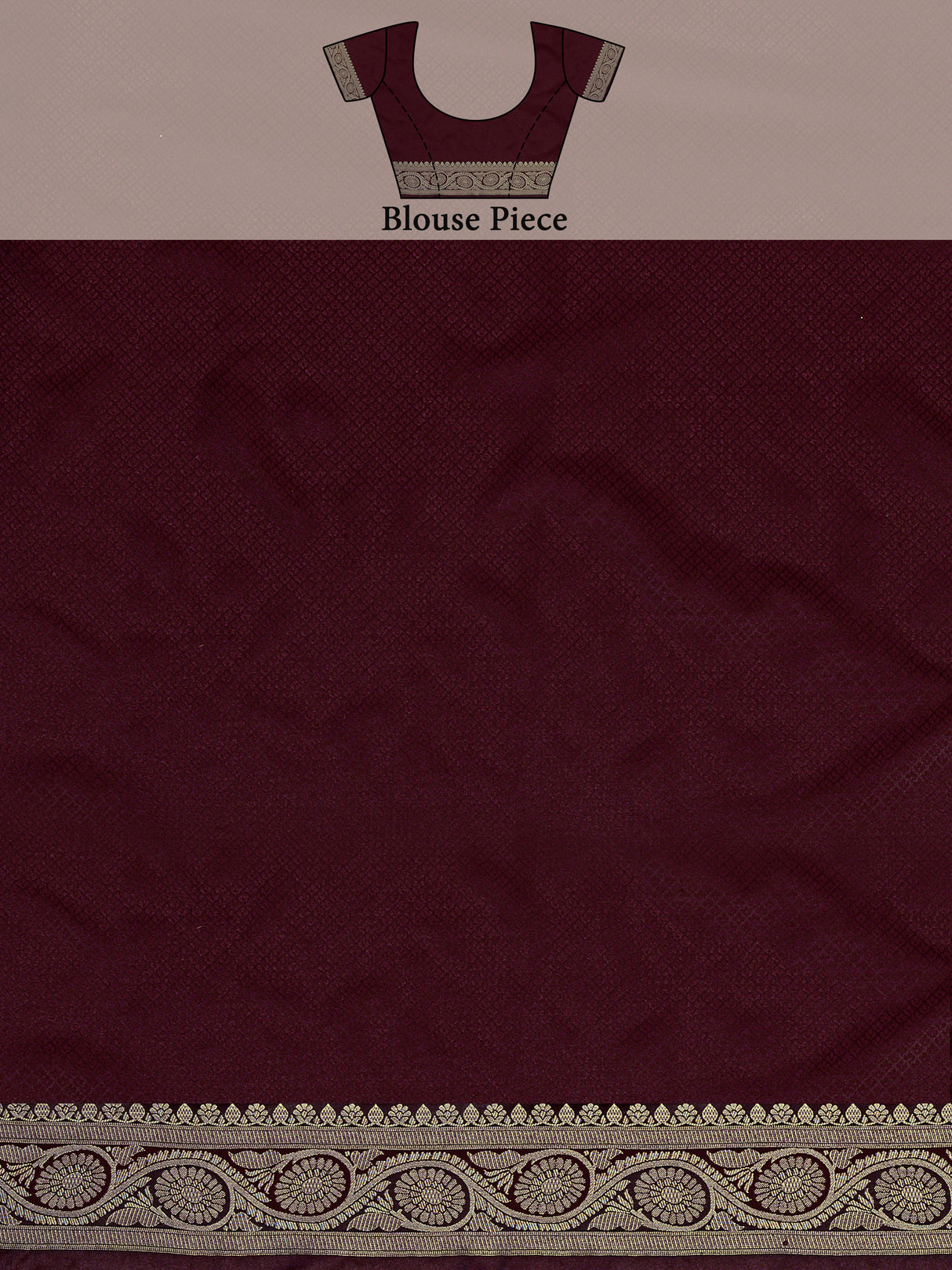 Mimosa Women's Woven Design Kanjivaram Art Silk Saree With Blouse Piece : SA00001222WNFREE