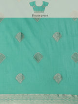 Mimosa Womens Art Silk Saree Kanjivaram Royal Blue Color
