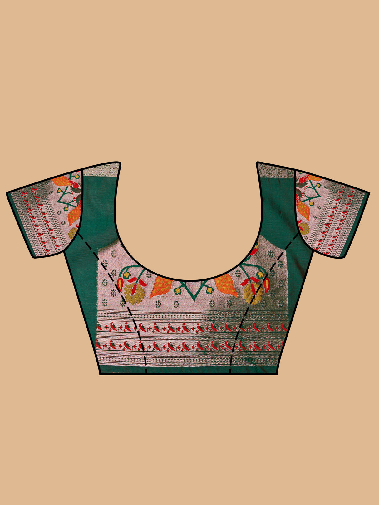 Mimosa Women's Woven Design Kanjivaram Style Art Silk Saree With Blouse Piece : SA00001416REDFREE