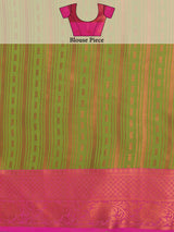 Mimosa Women's Woven Design Kanjivaram Art Silk Saree With Blouse Piece : SA0000914OL