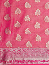 Mimosa Womens Art Silk Saree Kanjivaram Maroon Color