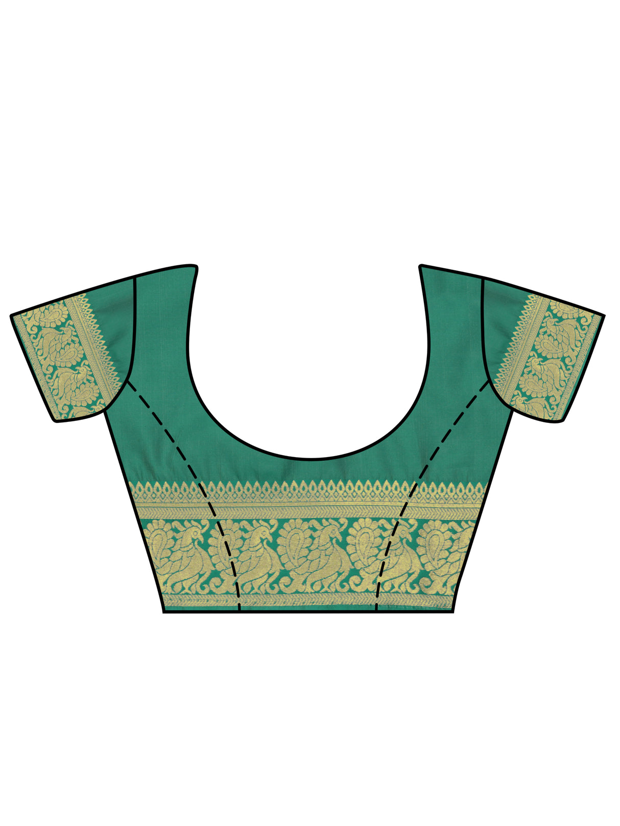 Mimosa Women's Woven Design Kanjivaram Style Art Silk Saree With Blouse Piece : SA0000870PNK