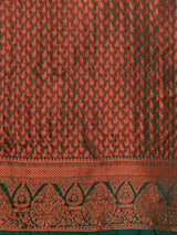 Mimosa Women's Woven Design Kanjivaram Art Silk Saree With Blouse Piece : SA0000915MR
