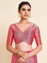 Mimosa Womens Art Silk Saree Kanjivaram Gajjari Color