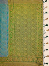 Mimosa Womens Art Silk Saree Kanjivaram Ananda Color