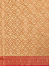 Mimosa Women's Woven Design Kanjivaram Art Silk Saree With Blouse Piece : SA00001230TSFREE
