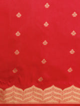 Mimosa Women's Woven Design Banarasi Orgenza Saree With Blouse Piece : SA0000864ST