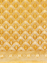 Mimosa Women's Woven Design Banarasi Style Art Silk Saree With Blouse Piece : SA00001278GDFREE