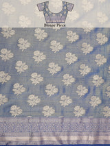 Mimosa Womens Art Silk Saree Kanjivaram Rama Color