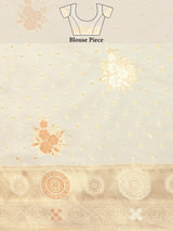 Mimosa Women's Woven Design Kanjivaram Art Silk Saree With Blouse Piece : SA0000904OFW