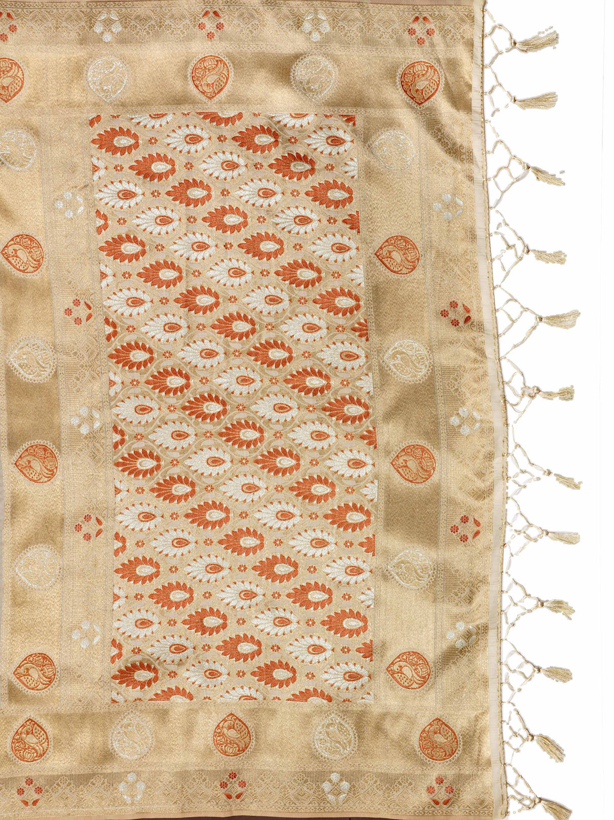Mimosa Women's Woven Design Kanjivaram Art Silk Saree With Blouse Piece : SA0000905OFW