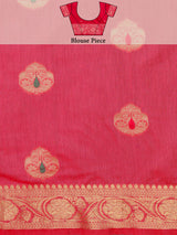 Mimosa Women's Woven Design Bishnupur Art Silk Saree With Blouse Piece : SA0000866GJ