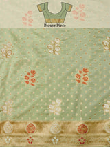 Mimosa Women's Woven Design Kanjivaram Art Silk Saree With Blouse Piece : SA0000905PS