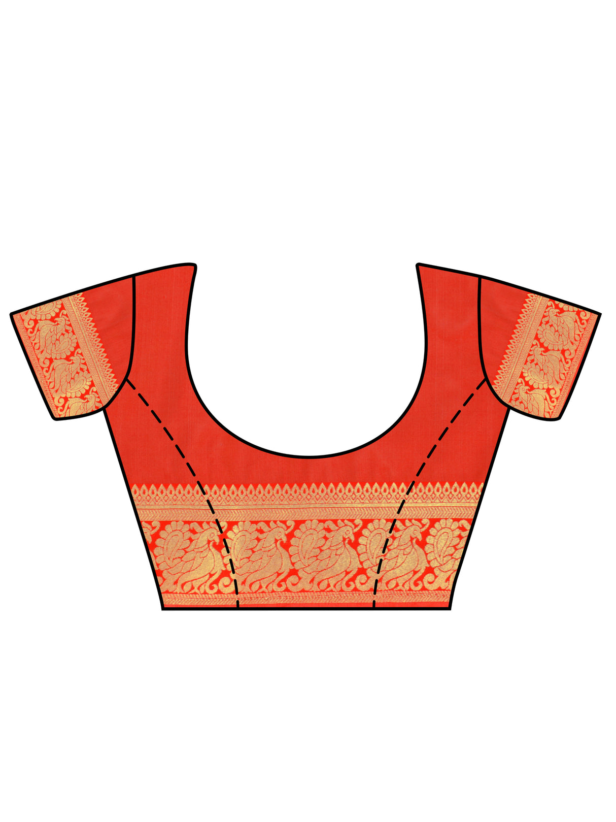 Mimosa Women's Woven Design Kanjivaram Style Art Silk Saree With Blouse Piece : SA0000870PS