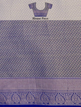 Mimosa Women's Woven Design Kanjivaram Style Art Silk Saree With Blouse Piece : SA0000385LRFREE