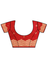Mimosa Women's Woven Design Banarasi Orgenza Saree With Blouse Piece : SA0000864ST