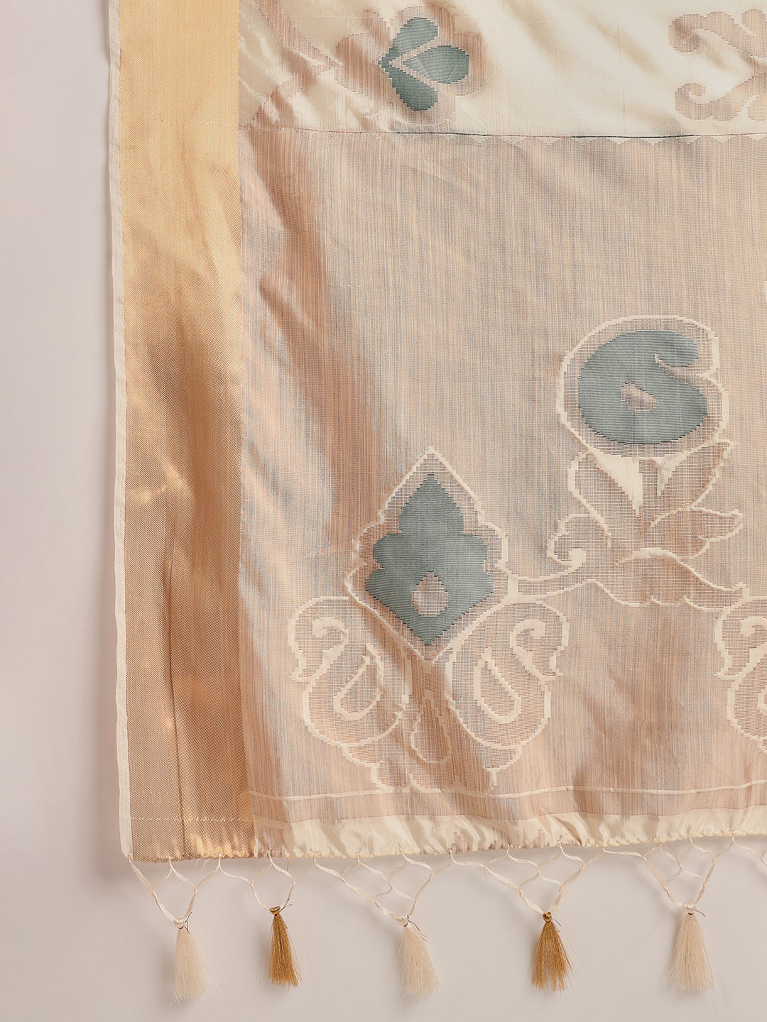 Mimosa Women's Woven Design Kanjivaram Art Silk Saree With Blouse Piece : SA00001184CRFREE