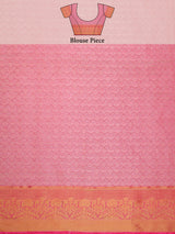 Mimosa Womens Art Silk Saree Kanjivaram Gajjari Color