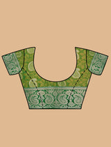 Mimosa Women's Woven Design Kanjivaram Style Art Silk Saree With Blouse Piece : SA0000412RMFREE