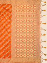 Mimosa Womens Art Silk Saree Kanjivaram Mustard Color