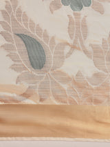 Mimosa Women's Woven Design Kanjivaram Art Silk Saree With Blouse Piece : SA00001184CRFREE