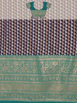 Mimosa Women's Woven Design Kanjivaram Art Silk Saree With Blouse Piece : SA0000907NV