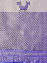 Mimosa Women's Woven Design Kanjivaram Style Art Silk Saree With Blouse Piece : SA0000394RMFREE