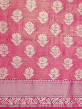 Mimosa Womens Art Silk Saree Kanjivaram Navy Blue Color